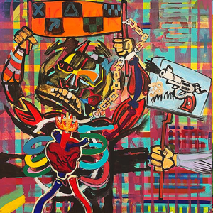 Hugo Salvá Lacombe street art